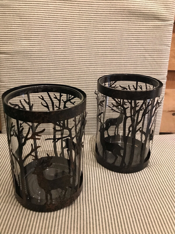 WINDLICHT MIT HIRSCHMOTIV