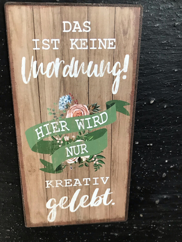 MAGNET MIT SPRUCH