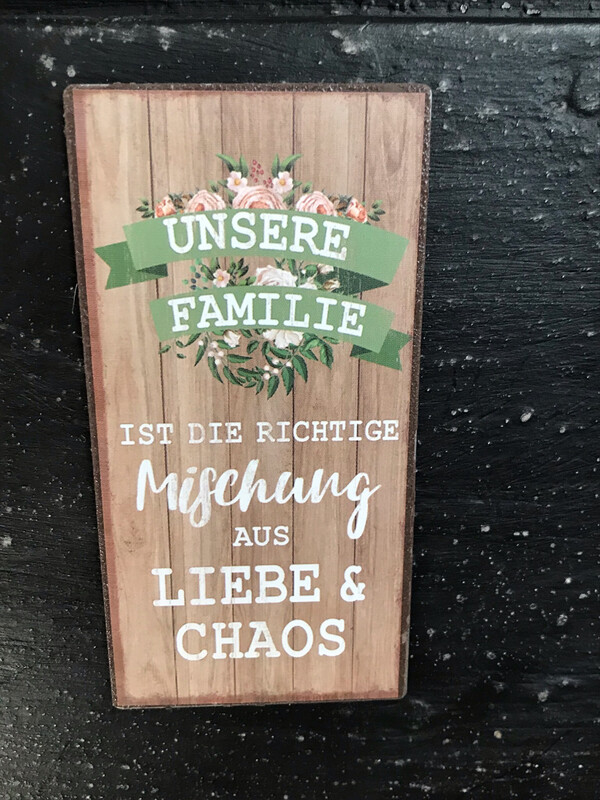 MAGNET MIT SPRUCH