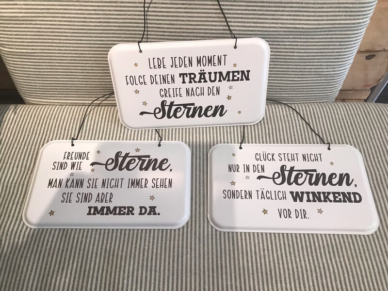 SCHILD ZUM HÄNGEN