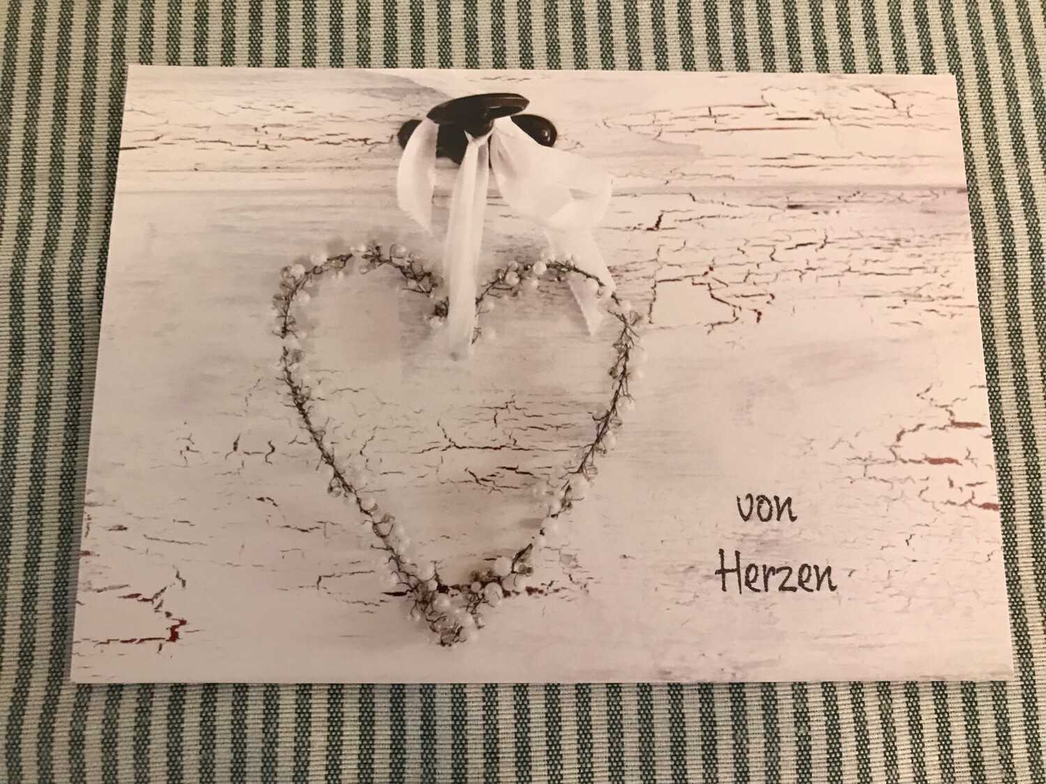 POSTKARTE VON HERZEN