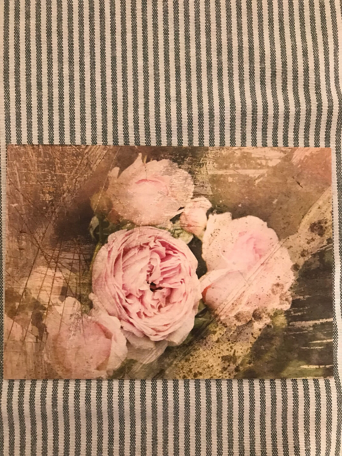 POSTKARTE IM ANTIKLOOK OHNE TEXT
