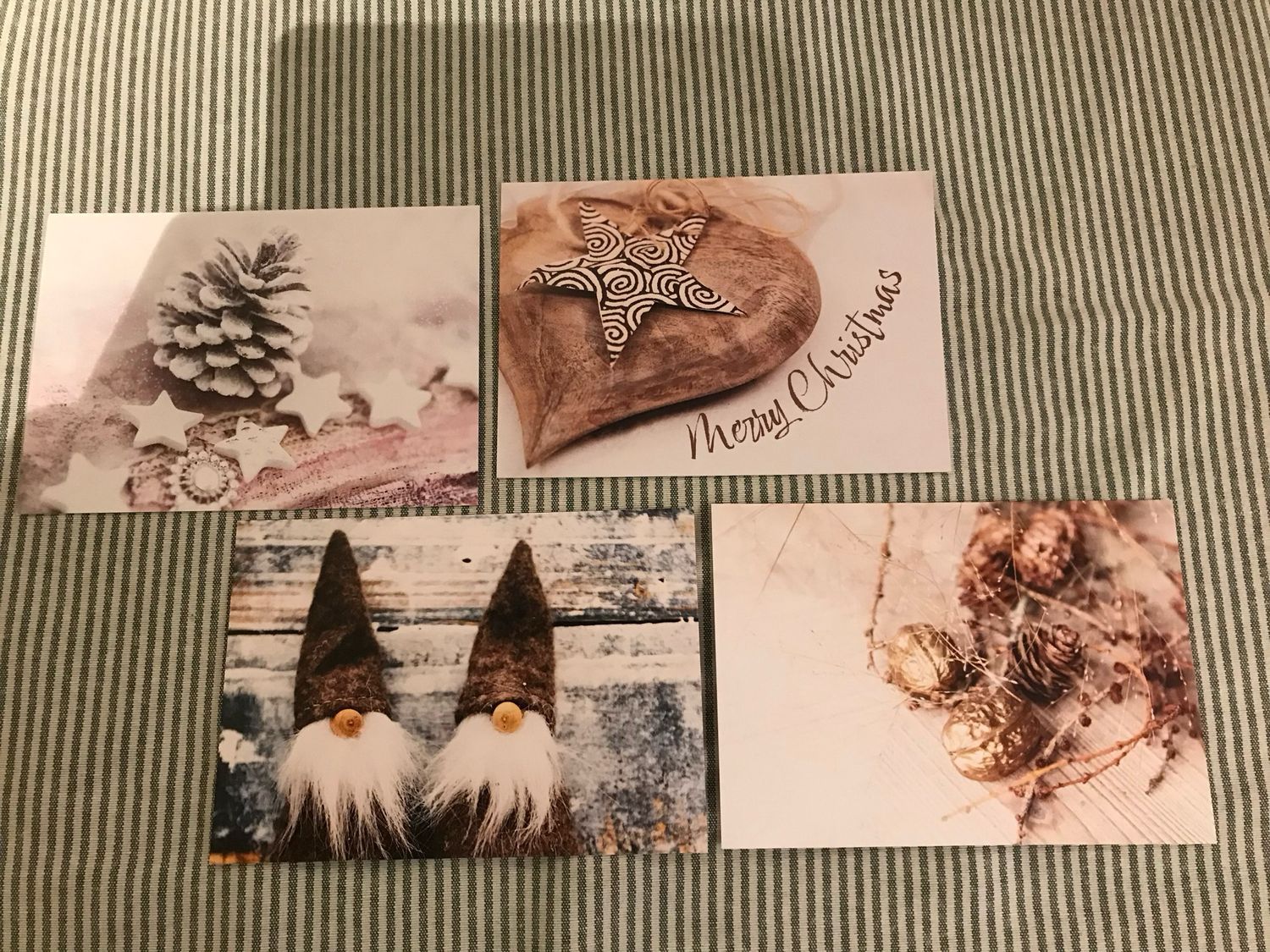 POSTKARTE MIT WEIHNACHTSMOTIV