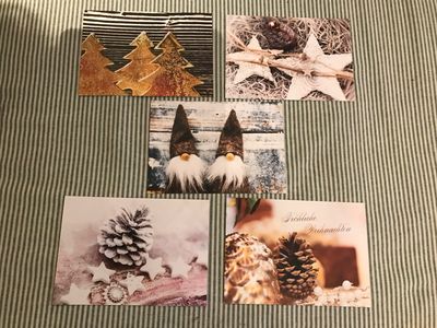 POSTKARTE MIT WEIHNACHTSMOTIV