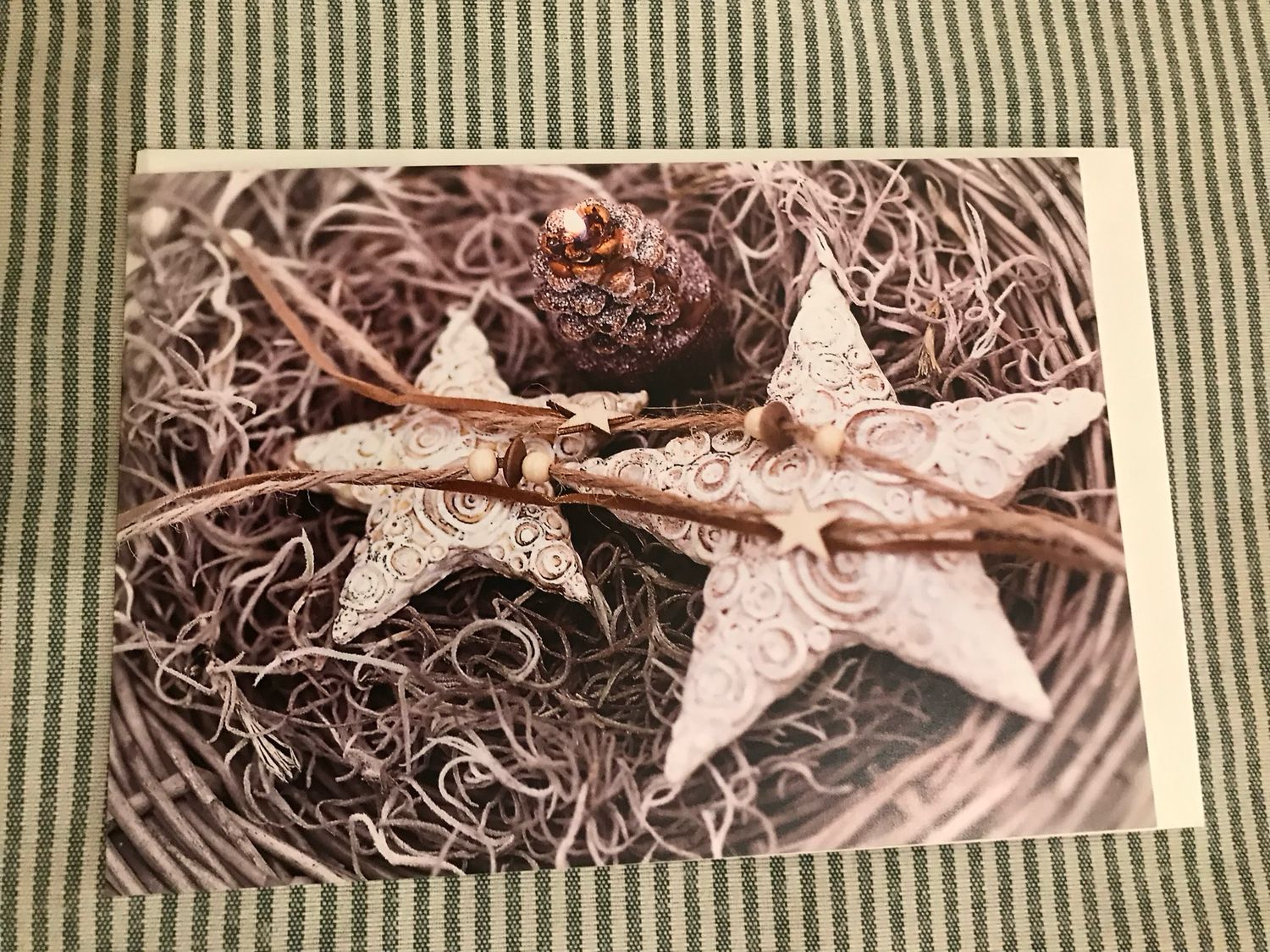 KARTE MIT WEIHNACHTSMOTIV