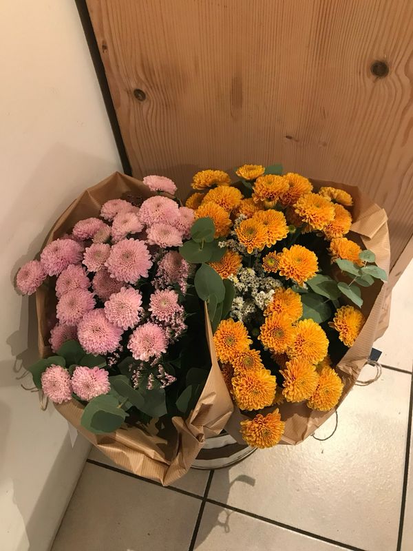 VINTAGE STRÜSSLI WOCHENANGEBOT / HERBST STRAUSS MIT HERBSTASTER