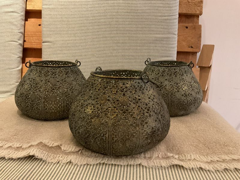 WINDLICHT AUS METALL IM ORIENTALISCHEN LOOK