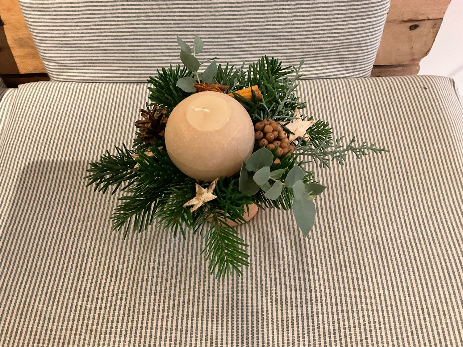 KERZEN GESTECK HYGGELIG