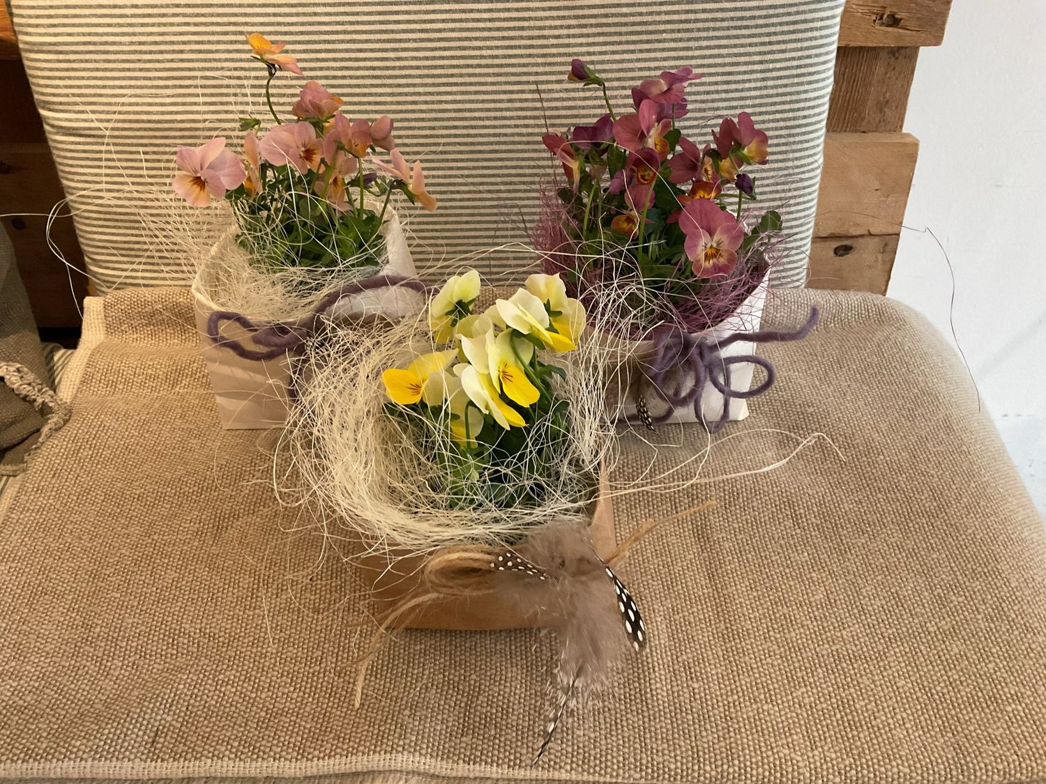 PETIT FRÜHLINGSGRUSS IM TÄSCHLI