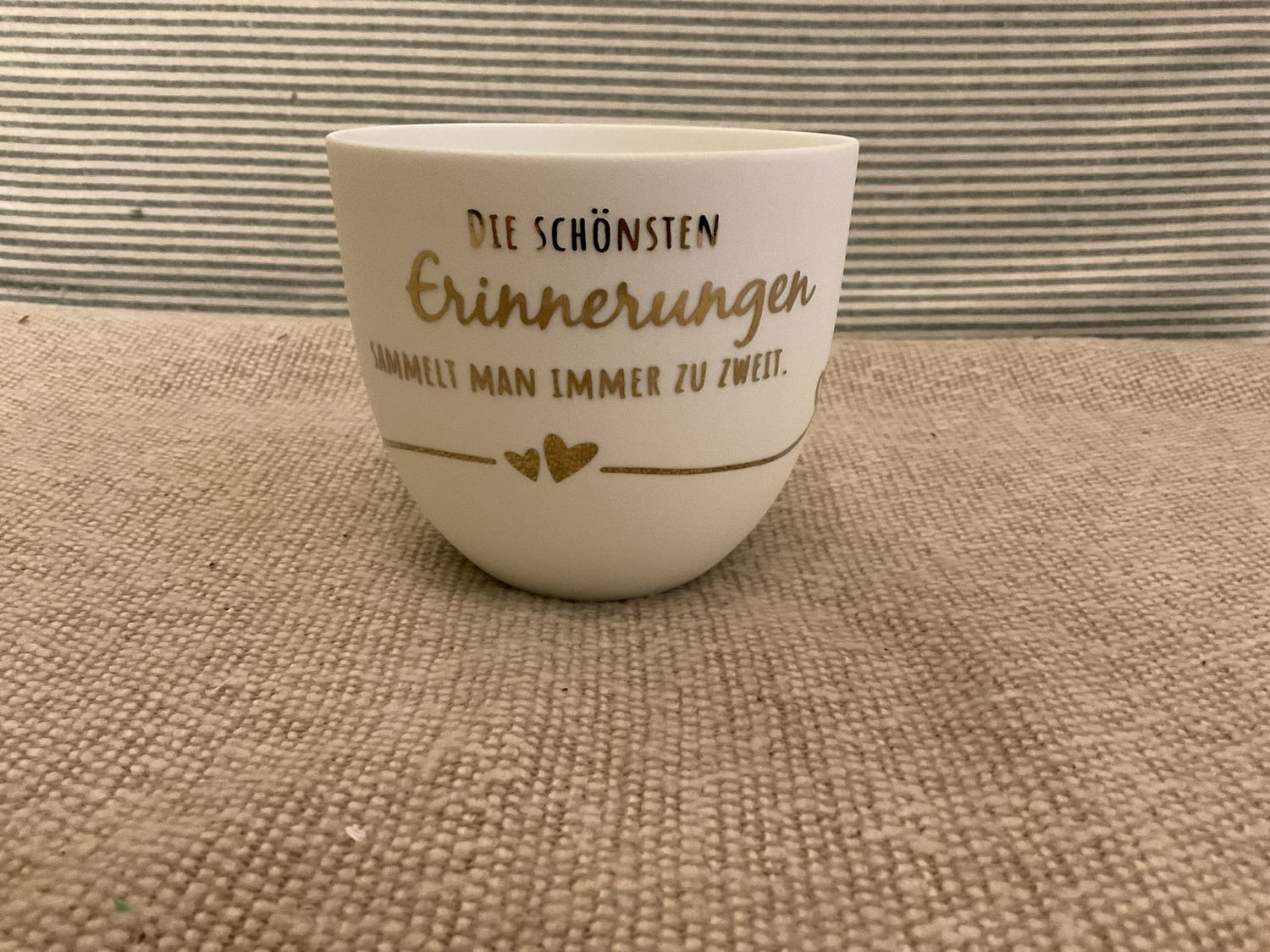 WINDLICHT MIT SPRUCH