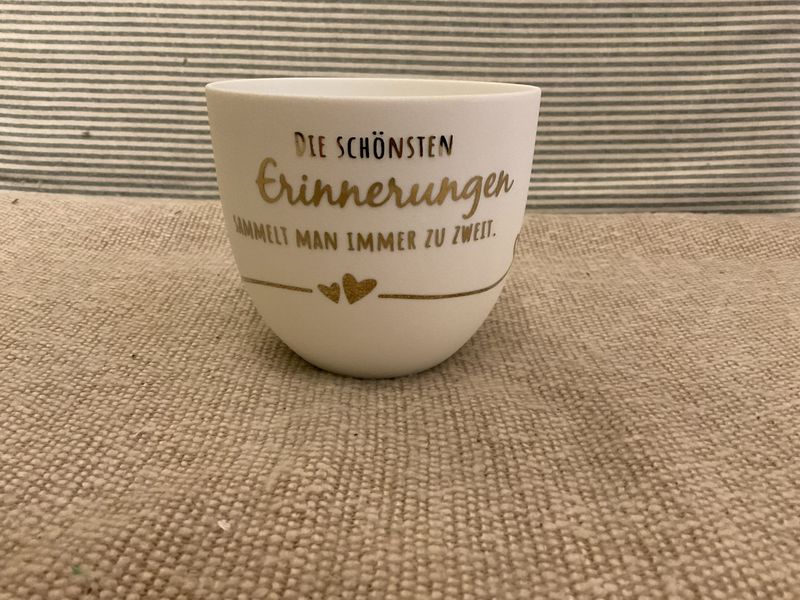 WINDLICHT MIT SPRUCH