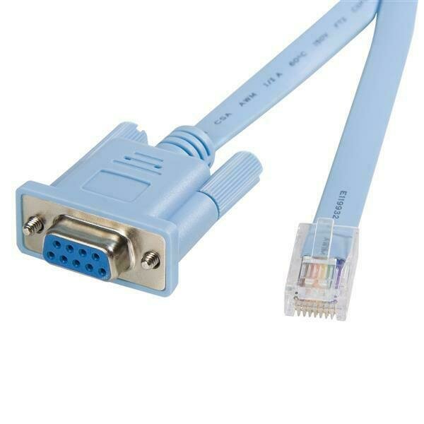 Cisco Console Cable RJ45 to DB9 (6ft)