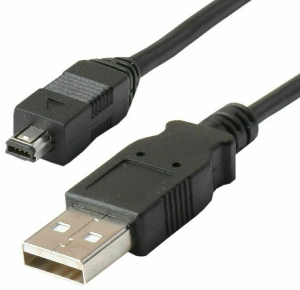 USB 2.0 Mini Cable (Type A To 4pin, Hirose, 1.8m)