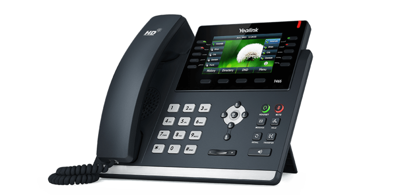 Yealink SIP-T46U Ultra-elegant Gigabit IP Phone without PSU