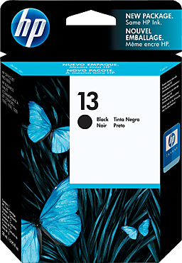 HP 13 Ink Cartridge, Black (C4814A)
