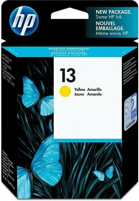 HP 13 Ink Cartridge, Yellow (C4817A)