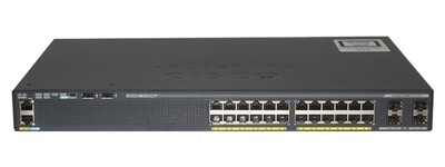 Cisco Catalyst WS-C2960X-24PS-L PoE LAN Base Layer 2 stackable switch