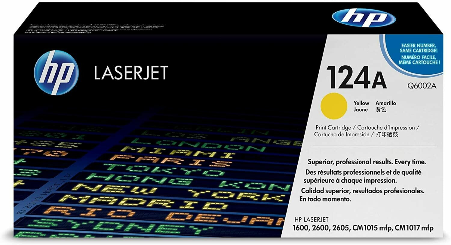 HP Color LaserJet Yellow Print Cartridge (Q6002A)