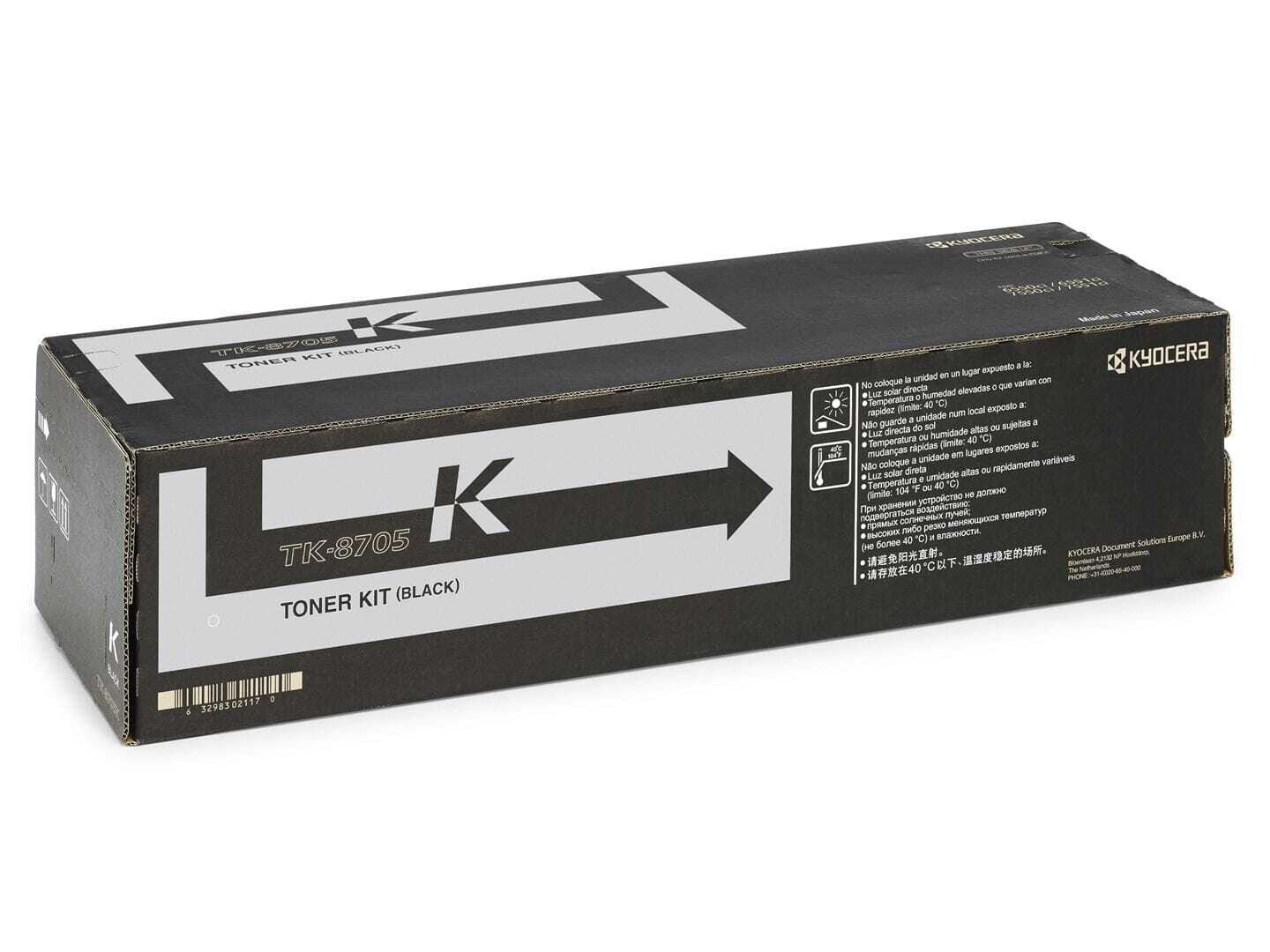 Kyocera TK-8705K Black Toner