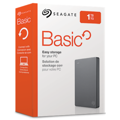 External Seagate 1Tb 2.5'' USB3.0 Black