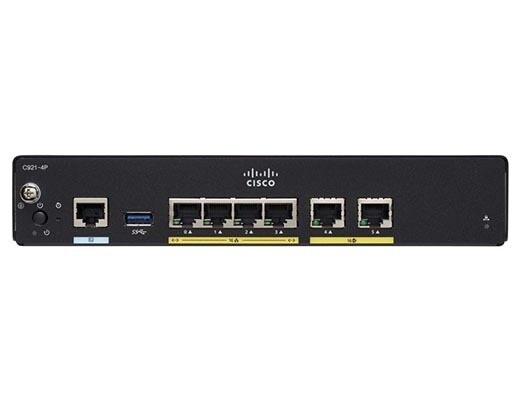 Cisco 921 Gigabit Ethernet security router
