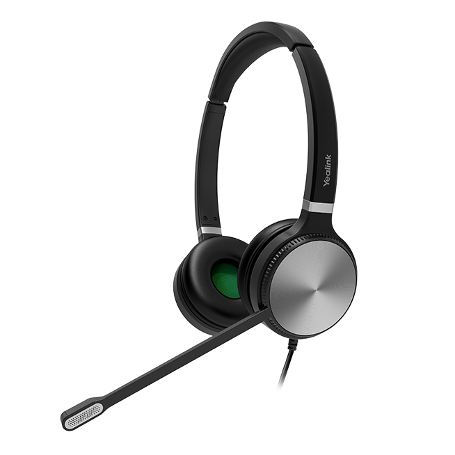 Yealink YHS36 Dual Wired Headset with QD to RJ Port