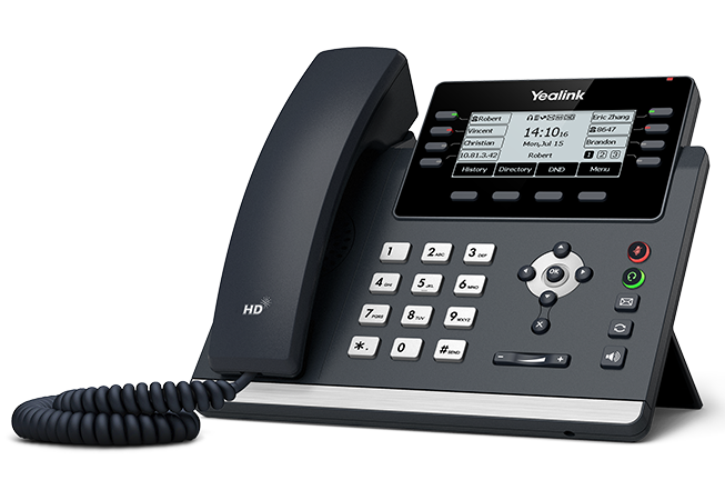 Yealink  SIP-T43U Gigabit IP Phone with PoE, without PSU