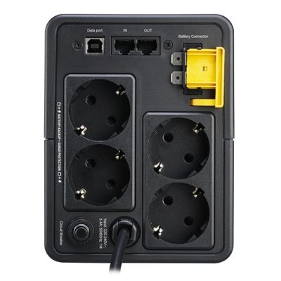APC Back-UPS, 750VA, Tower, 230V, 4x CEE 7/7 Schuko outlets, AVR (BX750MI-GR)