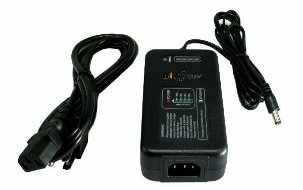 12.6V 3A AC Charger with 5.5 x 2.5mm Connector for 10.8V Lithium-ion Battery with 4-LED Indicator
( Canister Battery Heating System )
