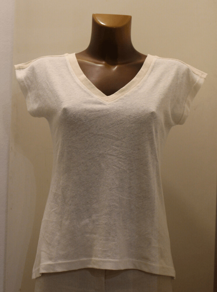 Top Lino Algodon Eco  / Linen & Bio Cotton Top - L71