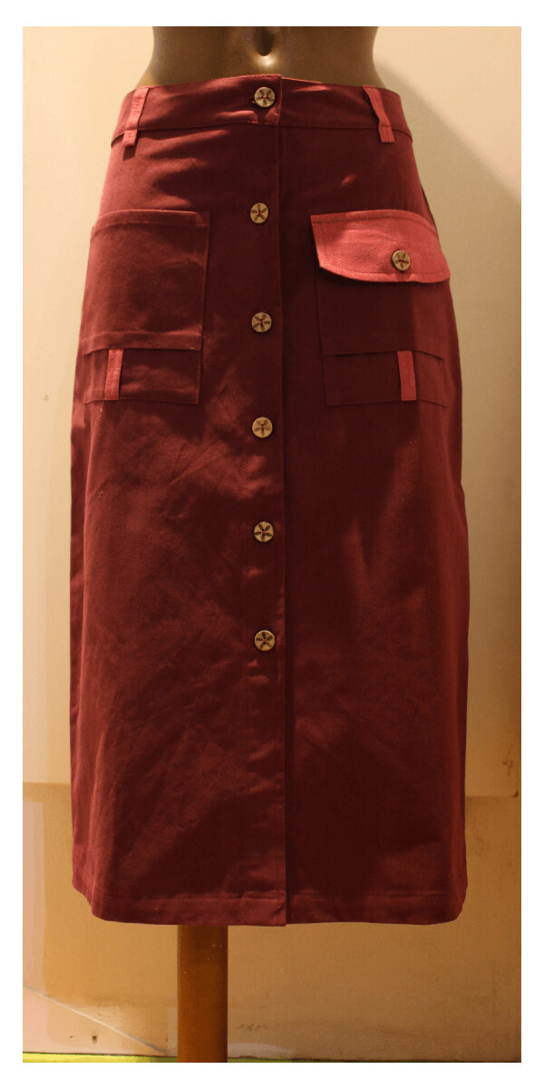 Falda Algodón Orgánico / Bio Cotton Skirt - L43