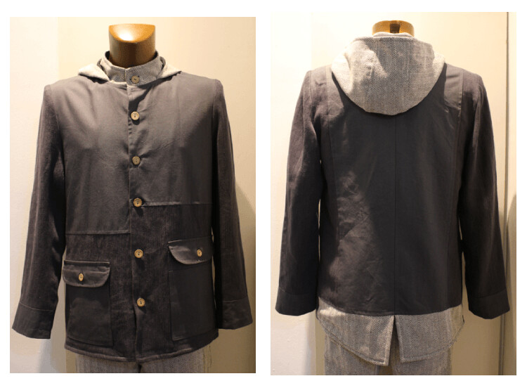 Chaqueta Cáñamo & Algodón Orgánico / Hemp & Bio Cotton Parka - M73