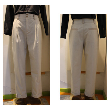 Pantalones Cáñamo Algodón Bio / Hemp Organic Cotton Trousers - M20