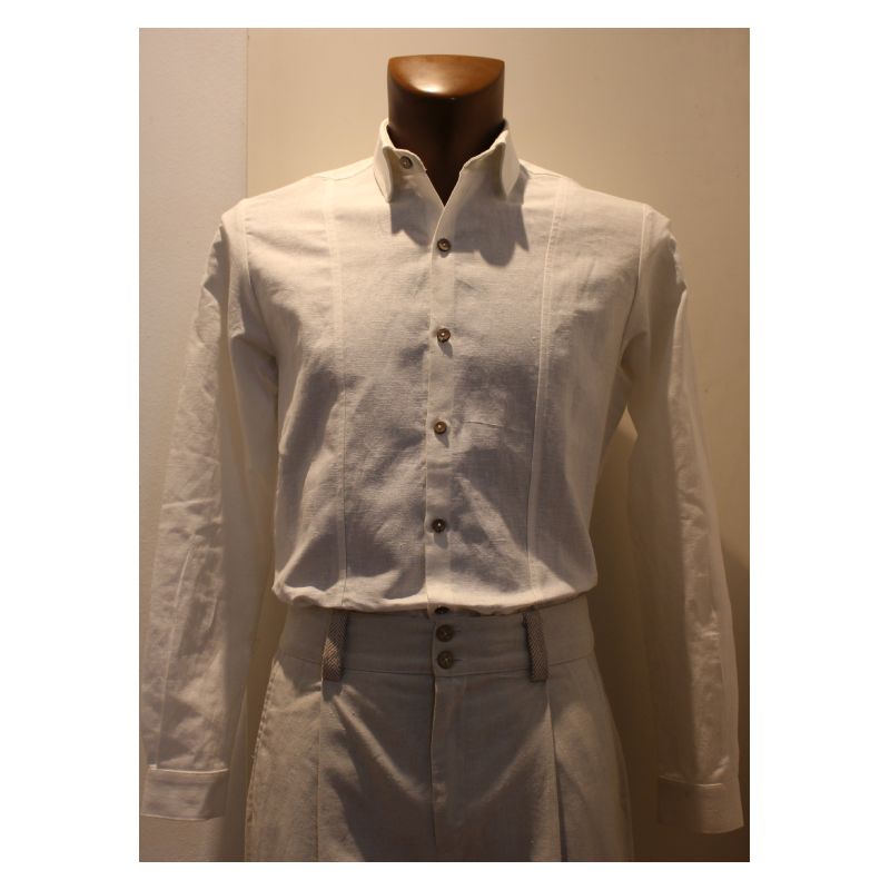 Camisa Lino Algodón Orgánico / Bio Cotton Linen Shirt - M44