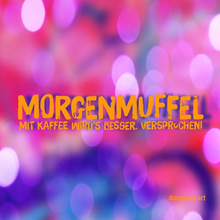 Postkarte - Morgenmuffel