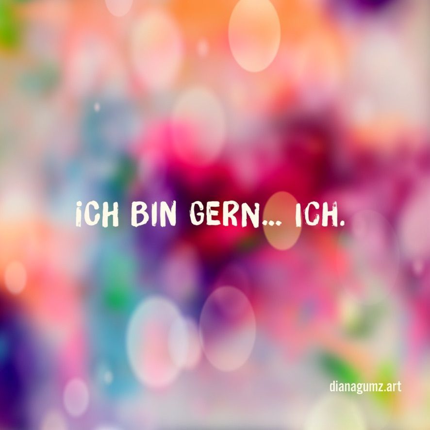 Postkarte - ich bin gern ich