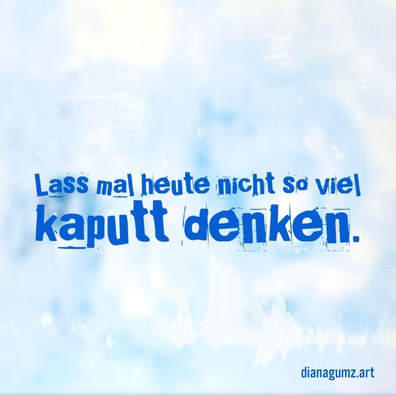 Postkarte - Lass uns heute mal