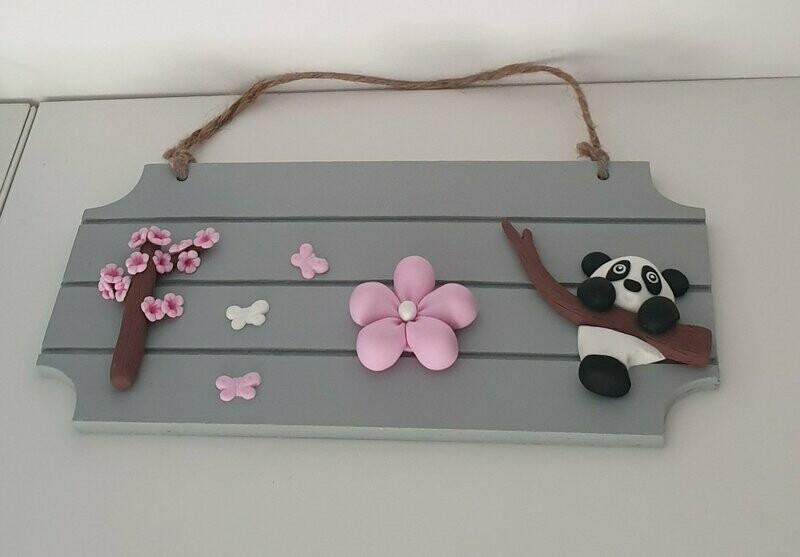Plaque PANDA grise
