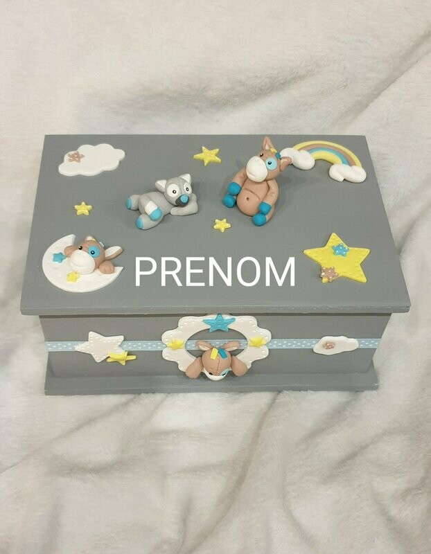 Boite coffret thème Tim et Tiloo