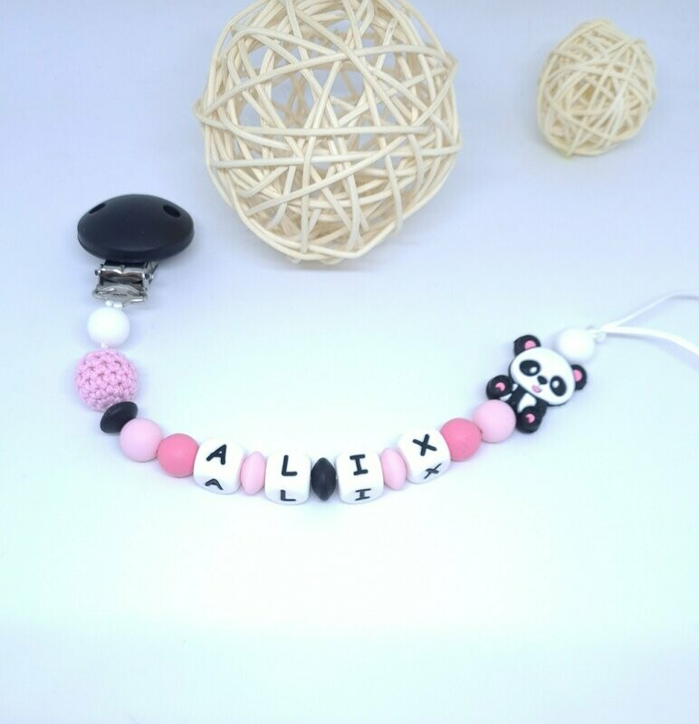 Attache tétine PANDA