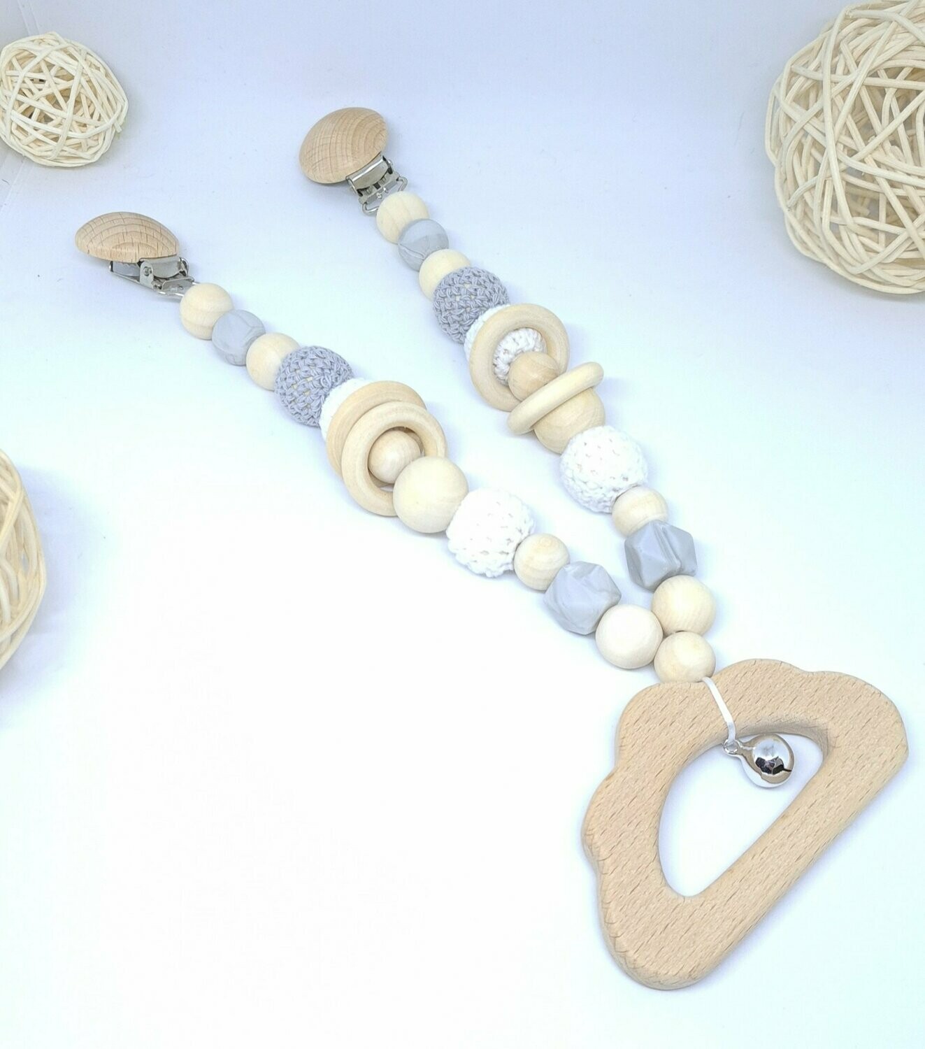 Suspension / Mobile pour poussette nuage
