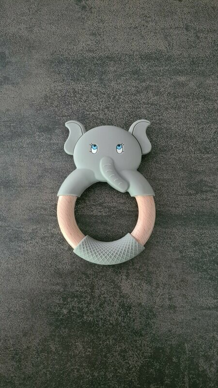Anneau de dentition ELEPHANT Gris