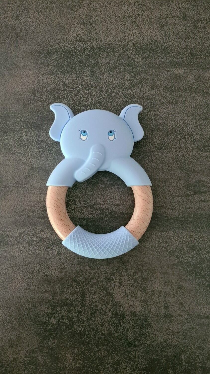 Anneau de dentition ELEPHANT Bleu
