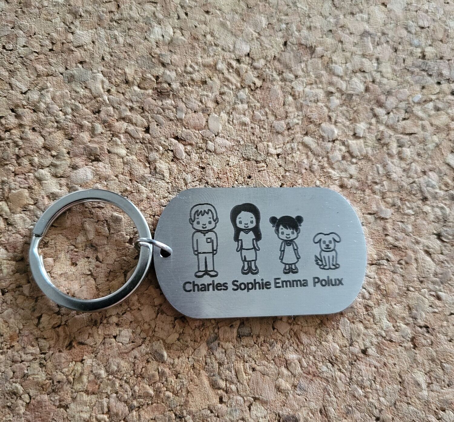 Porte-clés FAMILLE
