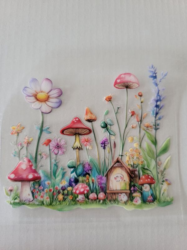 Paysage champignon