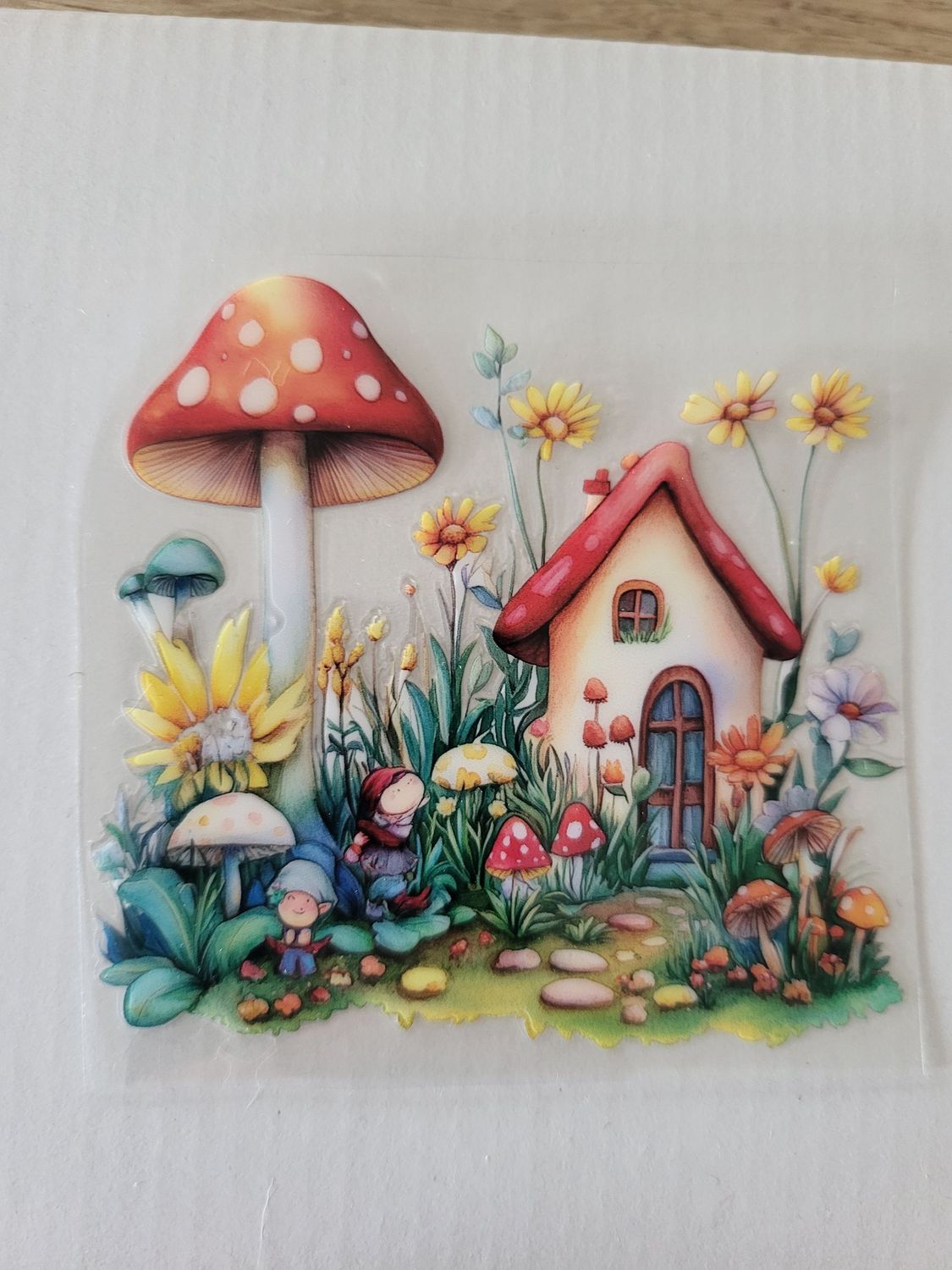 Paysage champignon