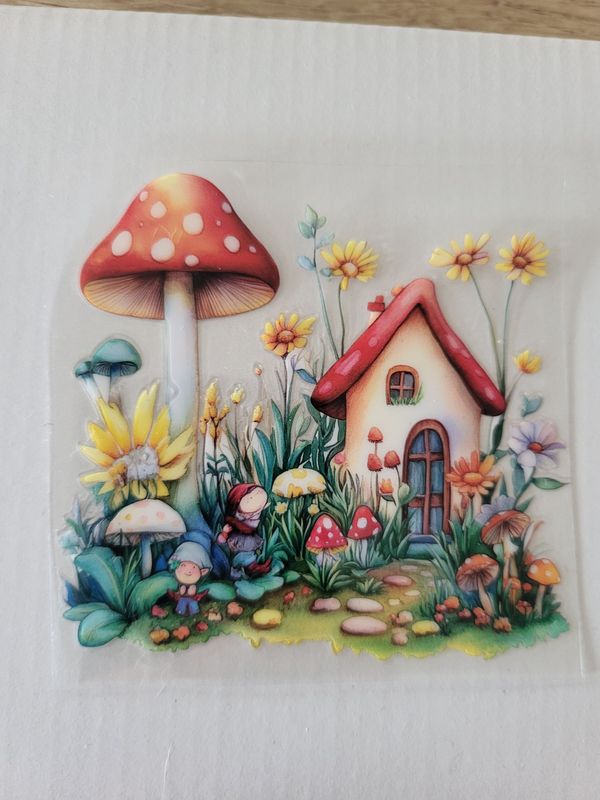 Paysage champignon
