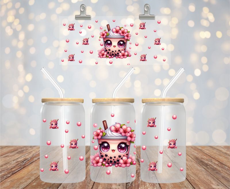Boba Tea rose