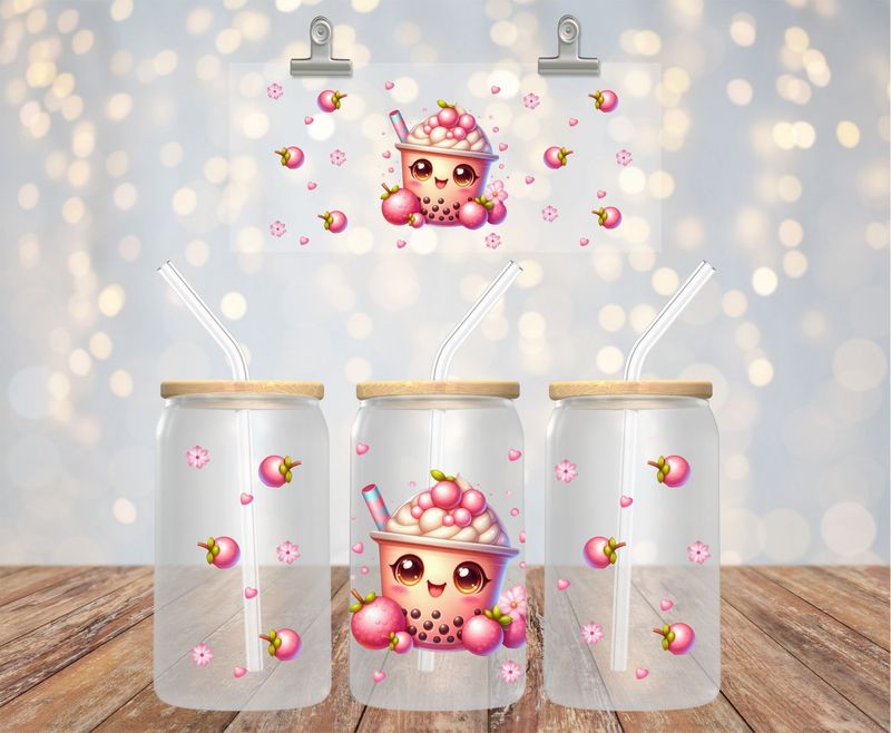 Boba Tea rose