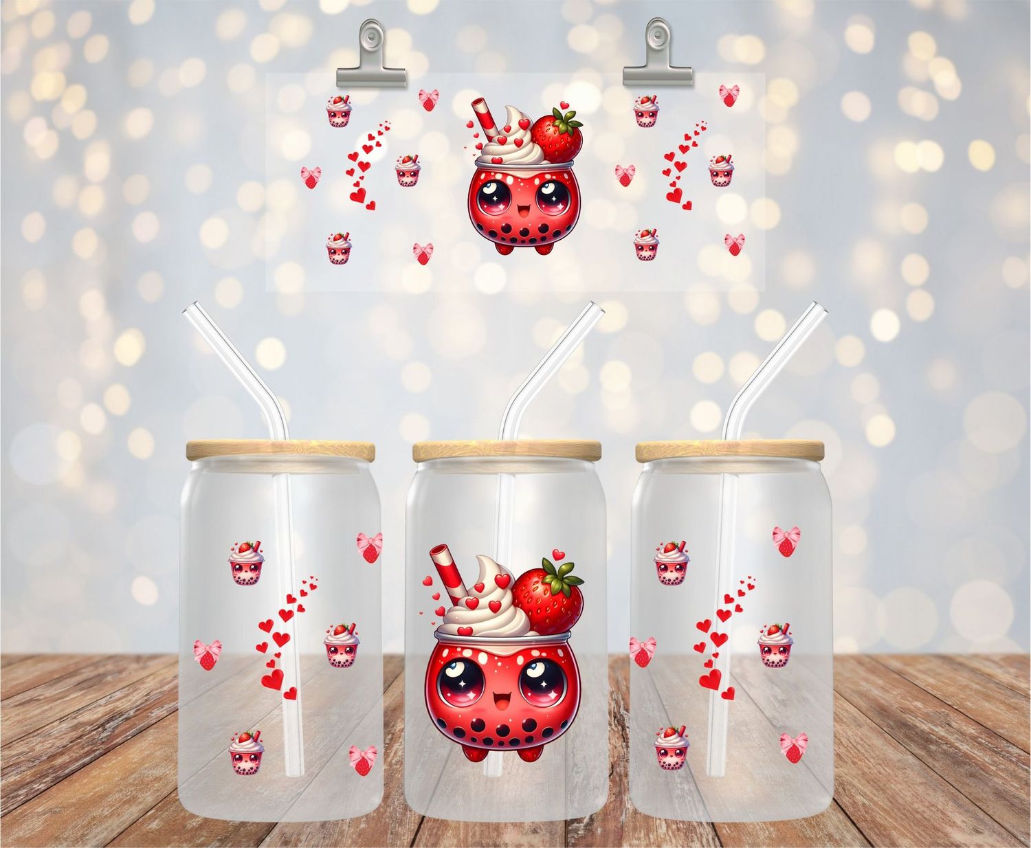 Boba Tea fraise